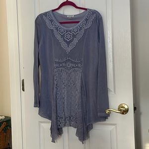 Long sleeve blouse